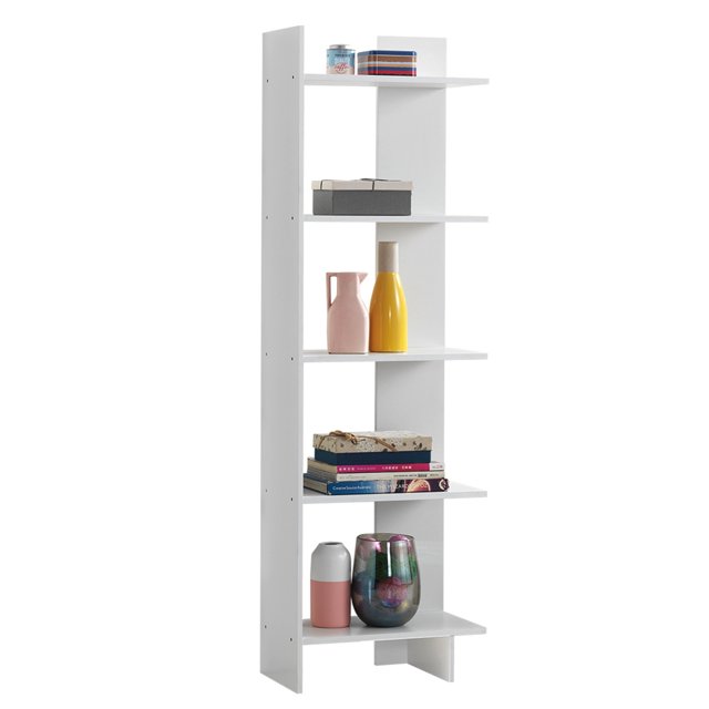 Costway 5-Tier Bookcase Storage Open Shelves Display Unit Room Divider