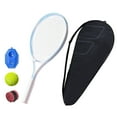 thumbnail image 4 of Luwecf Tennis Ball Tennis Equipment with Racket Tennis Rebounder Set for Indoor Outdoor Blue, 4 of 9