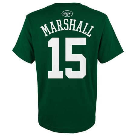 Brandon Marshall Youth Jersey - YOUTH NFL Brandon Marshall Name & Number Short Sleeve Tee, Green