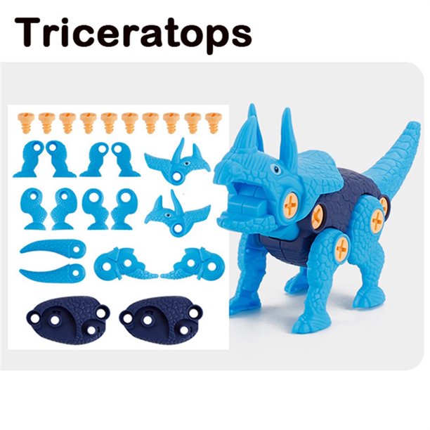 Llévate juguetes de dinosaurios como regalo para niños, aprendizaje STEM, regalos de Navidad, construcción, liquidación de juguetes de Navidad, regalos de invierno, liquidación de Navidad, ingeniería