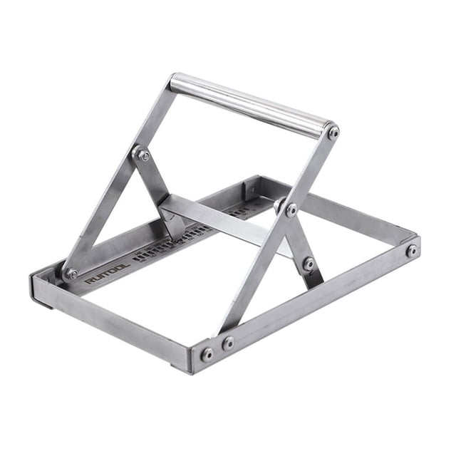Support de Machine de Découpe Réglable Cadres Métalliques Supports de Scie de Table Hauteur Réglable Supports de Rouleau en Acier Inoxydable Supports de Travail Accessoires de Machine de Découpe