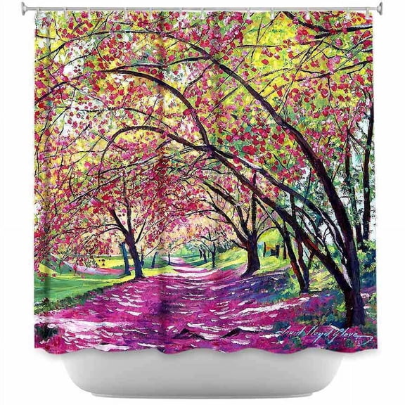 Shower Curtains - DiaNoche Designs - Lazy Afternoon Central Park