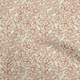 thumbnail image 1 of oneOone Cotton Jersey Beige Fabric Asian Baroque Sewing Material Print Fabric By The Yard 58 Inch Wide, 1 of 4