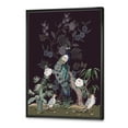 thumbnail image 3 of Designart 'Chinoiserie With Peonies and Birds V' Traditional Framed Canvas Wall Art Print, 3 of 5