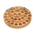 thumbnail image 3 of Caja de almacenamiento de aceite esencial para el hogar, soporte de esmalte de uñas, caja de madera de aceite esencial duradera para ahorro de espacio shamjiam Estante de aceite esencial, 3 of 9