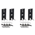 thumbnail image 1 of 4X Soportes de Montaje en Pared de Acero Negro de Repuesto para OmniJewel Lifestyle 650 Y Surround Speakers 700, 1 of 7