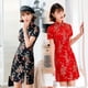 thumbnail image 1 of Vestido cheongsam diario de verano, moda mejorada, ropa retro corta para mujer, 1 of 5