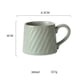 thumbnail image 2 of Taza de cerámica de gran capacidad, estilo retro, estilo europeo, hecha a mano, 2 of 6