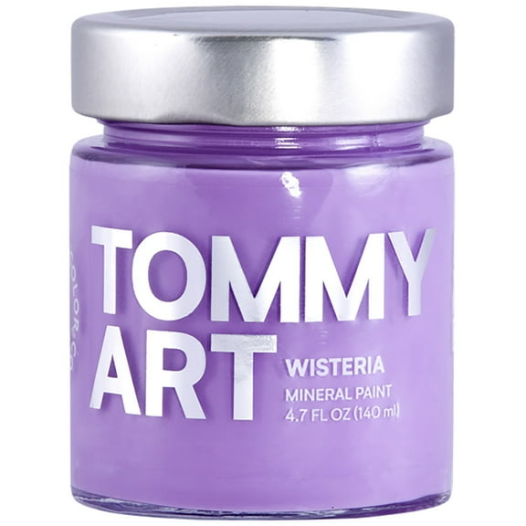 Tommy Art Chalk-Based Mineral Paint 140ml-Wisteria