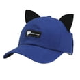 thumbnail image 1 of WEIYLL Casquette de Baseball Femmes Hommes Unisexe Brodée Course Entraînement Activités Extérieures Oreille Mignonne Rétro Chapeau, 1 of 4