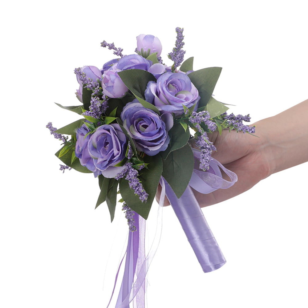 Fake Flowers for Wedding Bouquets Roses Wedding Flower Balls for