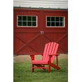 thumbnail image 2 of Leigh Country Wood Adirondack Patio Chair - Red, 2 of 5