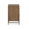 thumbnail image 3 of Magnussen Home Lindon Belgian Wheat And Coffee Bean Drawer Nightstand, 3 of 14