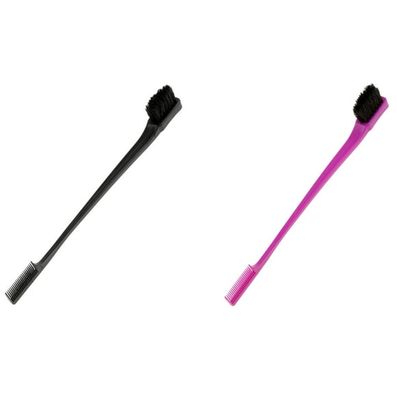 lionlar 2Pcs 7 inches Smooth Gentle Hair Gel Edge Control Polish Hair Tools Ended