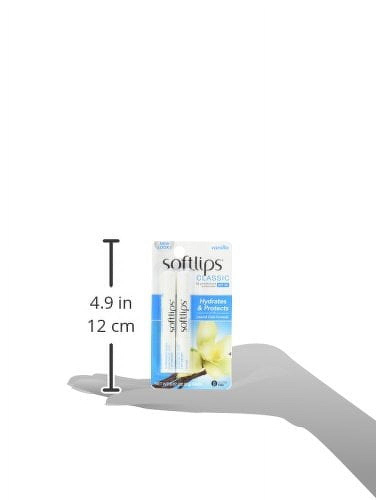 Vanilla Lip Protectant/Sunscreen SPF 20, Lip Balm 2-count (Pack of 6), Helps prevent sunburn and..., Soft, hydrated lips are always in, so stay classic with your.., By Softlips
