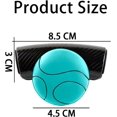 thumbnail image 2 of Perilla del volante del coche, bola de mango eléctrico de silicona giratoria de 360 grados, refuerzo giratorio antideslizante de ajuste universal ajustable(Azul), 2 of 5