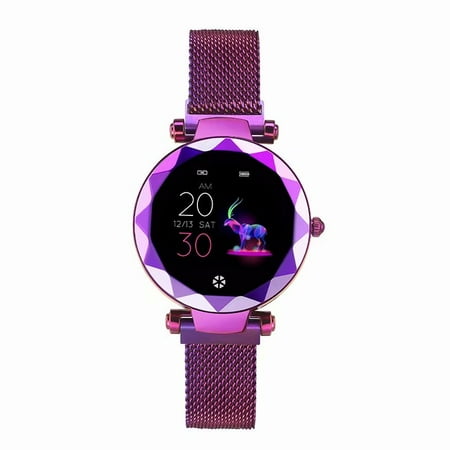Women Fashion Bracelet IP67 Waterproof Blood Pressure Heart Rate Monitor Smartband Fitness Tracker Smartwatch for Android Iphone