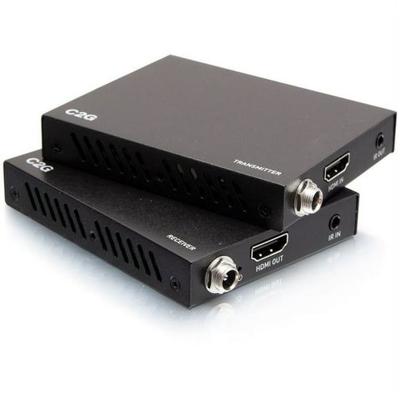 C2G HDMI Over Cat Extender Box Transmitter to Box Receiver - 4K 60Hz