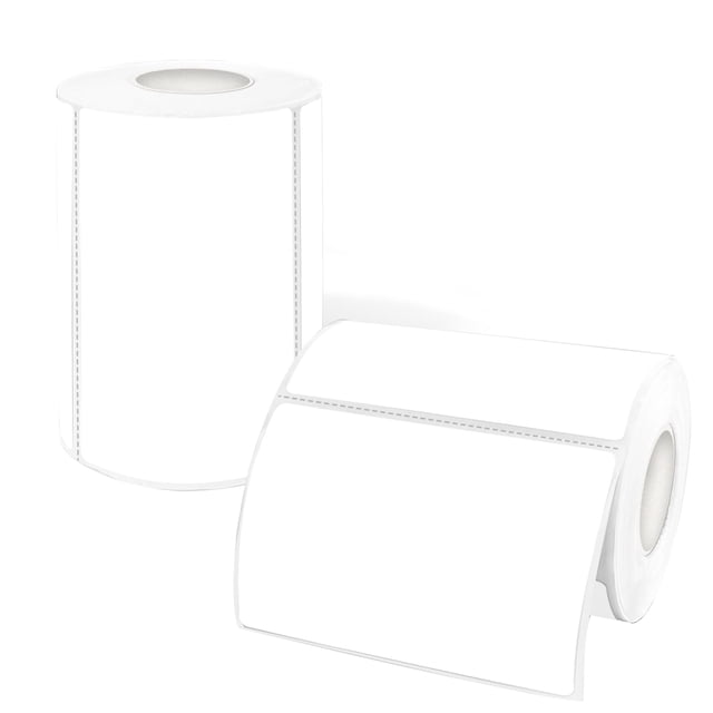 Etiquetas térmicas Yeachlaing de 5 x 7,6 cm, color blanco, removibles, 300 unidades