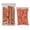 Orange, variant on M Buder 1-100 Number Plastic Livestock Ear Tag Animal ID for Goat Sheep Pig, Green