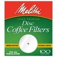 thumbnail image 2 of Melitta 3.5 Inch White Disc Coffee Filters Pack of 2, 2 of 3