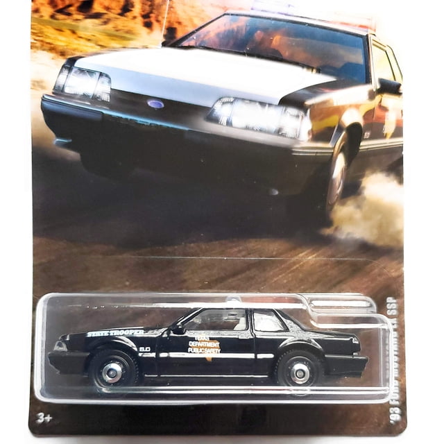 Vehículo de Juguete Matchbox '93 Ford Mustang LX SSP Policía
