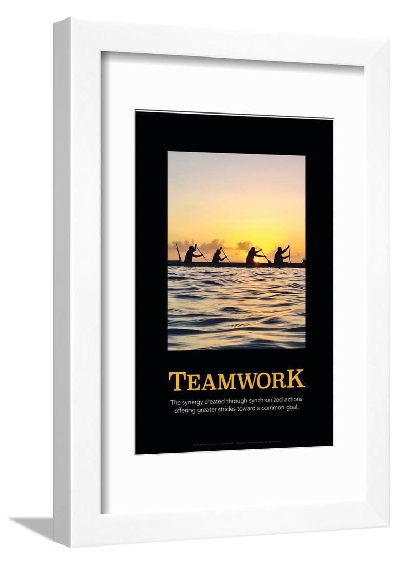 Teamwork Framed Print Wall Art By Gerard Aflague Collection