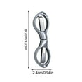 thumbnail image 3 of WMQPNNS New Trending Functional Folding Scissors Stainless Steel Fishing Scissors Thread End Small Scissors Portable for Travel Fishing Line Cutter Todays Deals Clearance Sale, 3 of 5