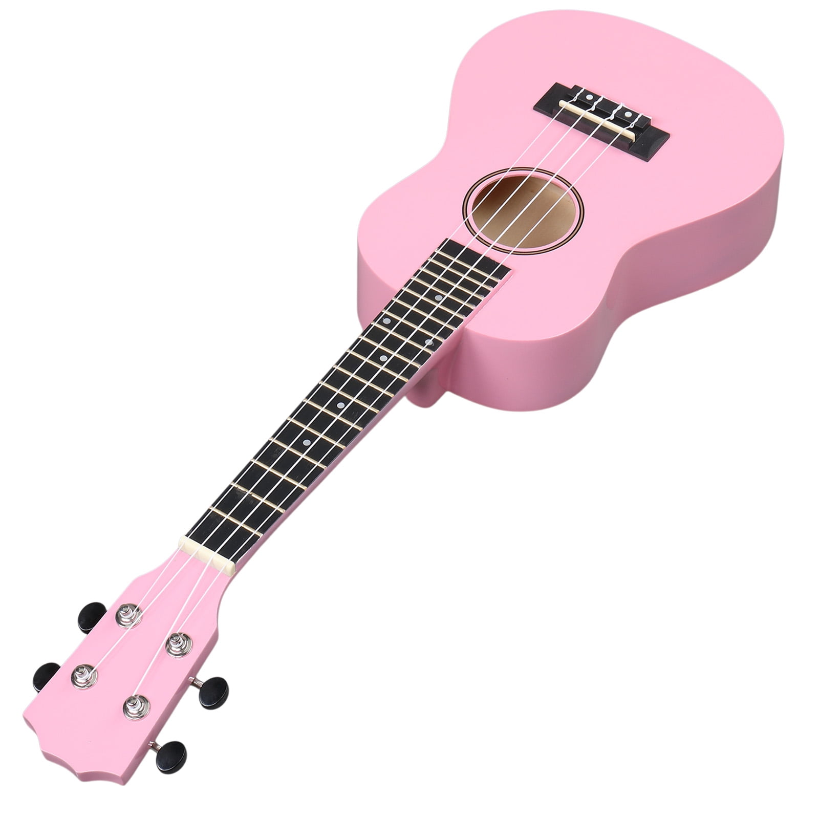23 Inch Ukulele Beginner Kit with Bag Capo Strap Picks Tuner