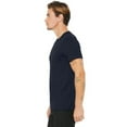 thumbnail image 3 of The Bella + Canvas Unisex Made in the USA Jersey Short Sleeve T-Shirt - NAVY - XS, 3 of 4