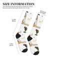 thumbnail image 4 of Sikiie Cute Farm 1 Pairs Compression Socks for Men and Women 15-20 mmHg Running Support Socks, 4 of 7