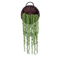 thumbnail image 1 of Planta de hojas verdes en cascada Gardenne, sin mantenimiento, ideal para amantes de las plantas, hojas verdes realistas para colgar en la pared, decoración vibrante para el hogar, suculentas, 1 of 7