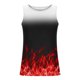 thumbnail image 4 of Hombres Casual Gradación Impresión Suéter Cuello Redondo Tanque Deportivo, 4 of 4