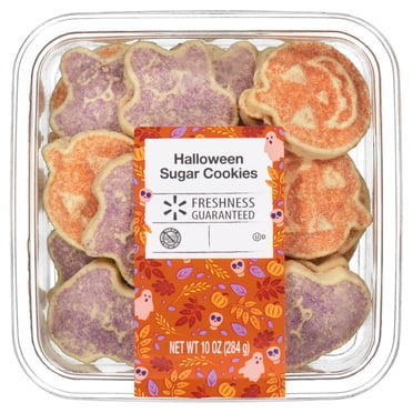 Freshness Guaranteed Halloween Shaped Sugar Cookies, 10 oz, 25 Count