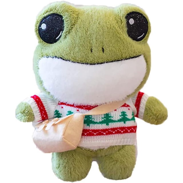 Juguetes De Peluche De Rana Lindo Muñeco De Peluche De Juguete Animal De Dibujos Animados Juguete Para Regalo Para Niños Niñas Amigos 11,8 Pulgadas sonducket FN006825-01