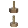 thumbnail image 1 of 2pcs 1/2 Pulgadas Latón de Púas Accesorios de Tubería a Acopladores de Conector Conjunta Macarena Acoplador de manguera de barba, 1 of 8