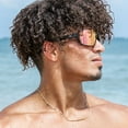 thumbnail image 4 of Zol Deck Polarized Biodegradable  Sunglasses (Black Rose Gold), 4 of 4