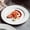 1PCS, variant on CHUNTIAN Ceramic dinner plate, European striped white porcelain dinner plate, 8-inch Western style steak plate, dinner plate set dishes