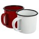 thumbnail image 1 of 2 tazas retro para beber agua, tazas de café esmaltadas retro, tazas de café esmaltadas portátiles, taza de agua esmaltada para el hogar, 1 of 8