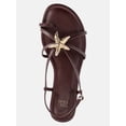 thumbnail image 4 of Time and Tru Women's Starfish Toe Loop Sandals, 4 of 6