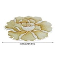thumbnail image 3 of ViLaViDeca Heat Transfer 3D Shaped Flower Floor Mat Sofa Bedroom Living Room Carpet, 3 of 6
