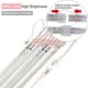 thumbnail image 5 of Luces de meteoritos Ducha Luces de lluvia Luz de Navidad LED 30 cm 8 tubos Gota a prueba de agua Carámbano Caída Gota de lluvia Luces en cascada para fiesta Boda Jardín Árbol de Navidad, azul Sincero Hogar, 5 of 6