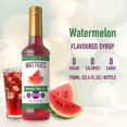 thumbnail image 2 of Matteo's Sugar Free Fruit Syrup, Watermelon, 750mL, 0 Calories, 0 Sugar, (Single Bottle), 2 of 5