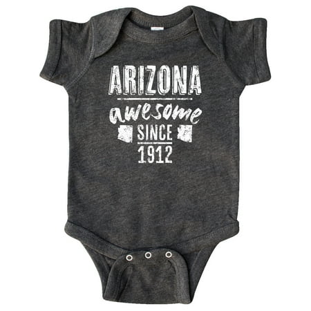 

Inktastic Arizona Awesome Since 1912 Gift Baby Boy or Baby Girl Bodysuit
