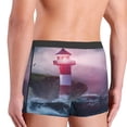 thumbnail image 5 of Naloa lighthouse Waves Torrential Rain Print Mens Underwear - Boxers for Men, Classic Briefs for Men, 5 of 9