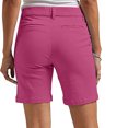 thumbnail image 4 of aidice Womens Shorts Dressy Office Summer Casual Fitting Zip Workwear Straight Leg Shorts with Pockets, 4 of 9