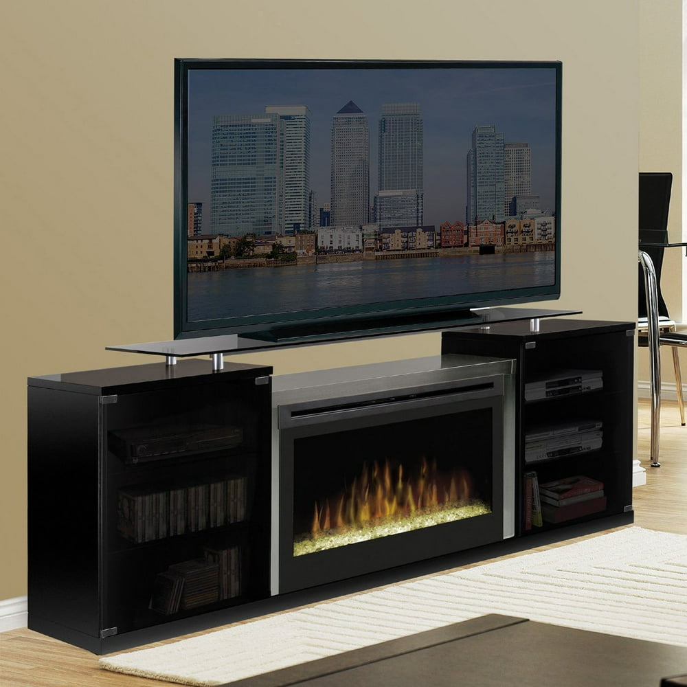 Dimplex Marana Black Entertainment Center Electric Fireplace Walmart
