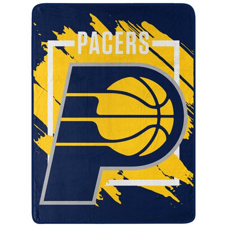 The Northwest Group Indiana Pacers 46 x 60 Dimensional Micro Raschel Plush Throw Blanket