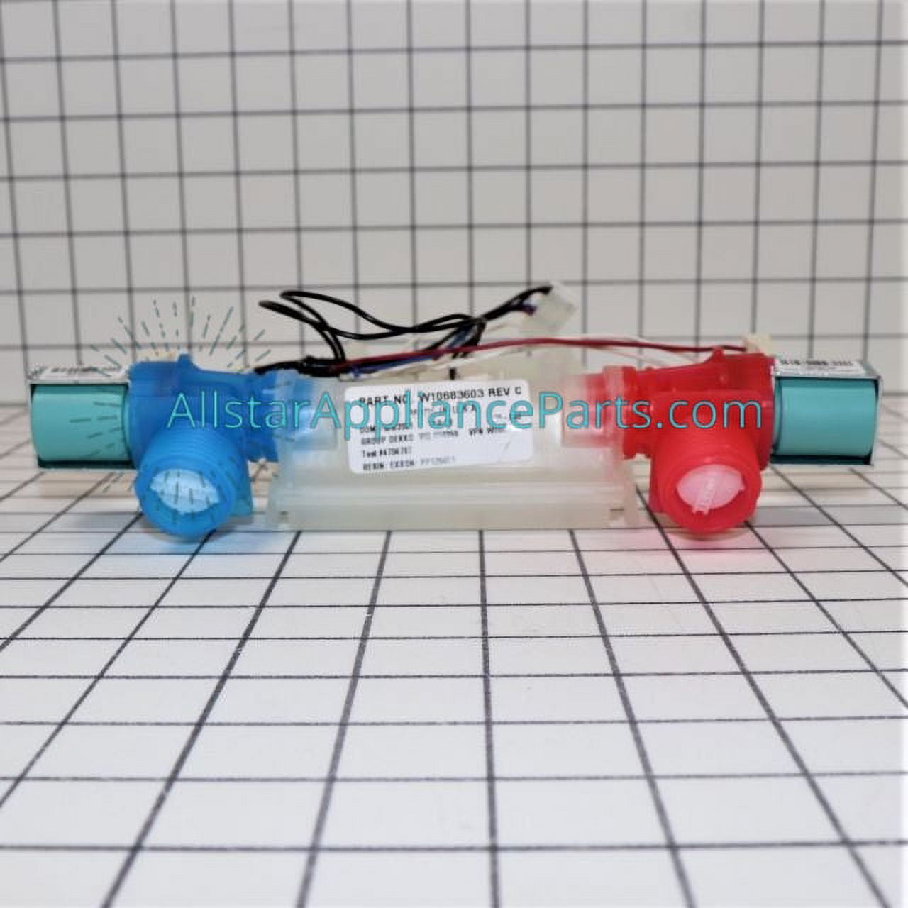 Whirlpool Washing Machine Water Inlet Valve WPW10683603