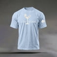 thumbnail image 5 of IWRICH A Tiny Bit Irish Irish Men's T-Shirt Short Sleeve St. Patrick's Day Tees Blue L, 5 of 5